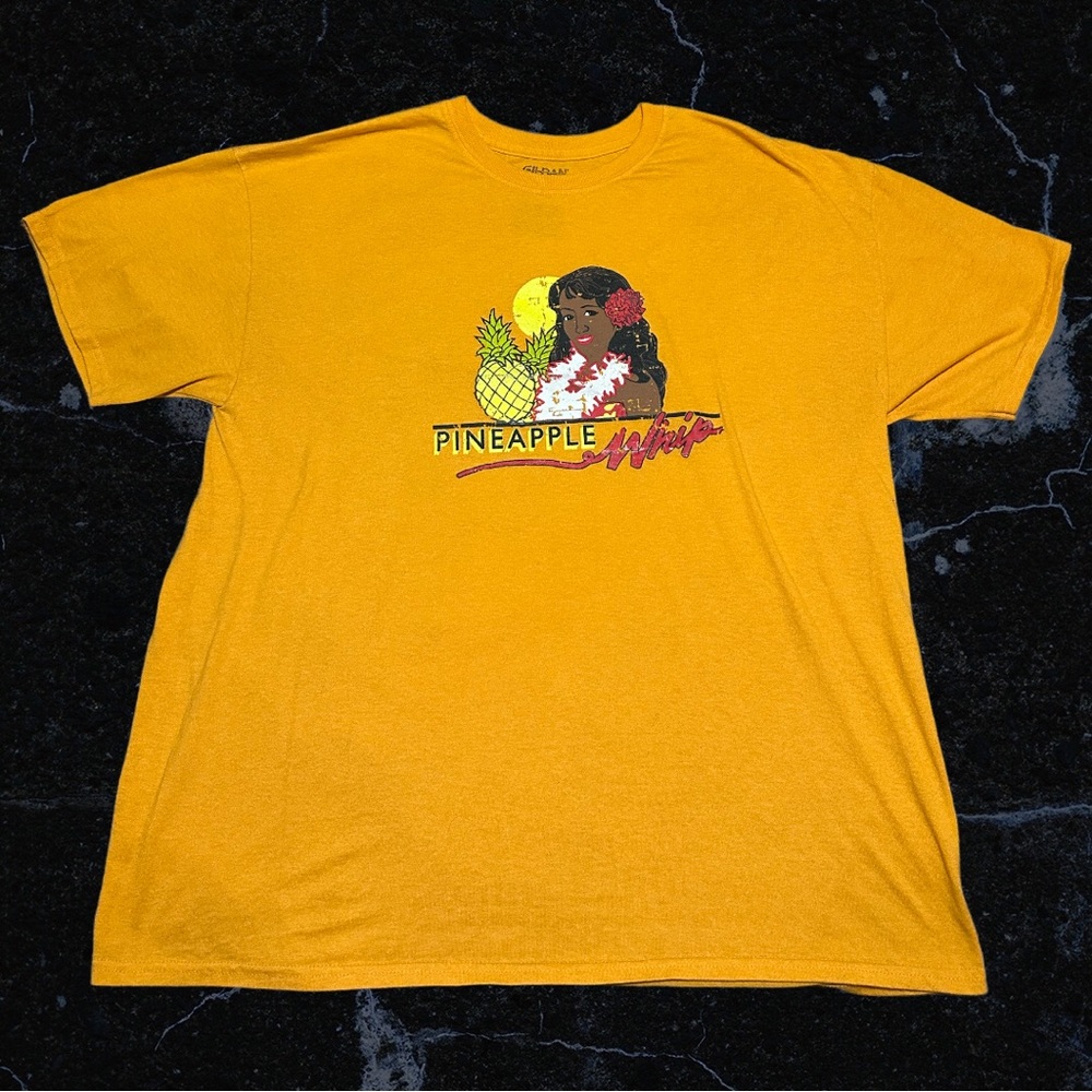 Orange pineapple whip graphic tee -XLarge